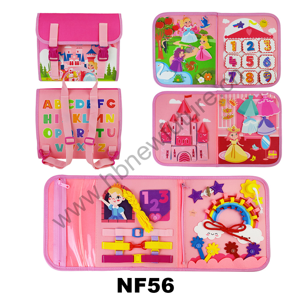 Princess Busy Board Backpack