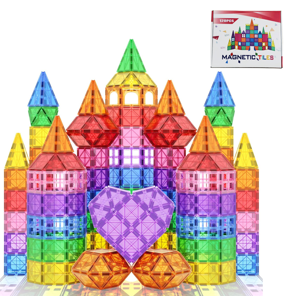 Cooler Baby Magnetic Blocks Building Toys Preschool Learning Sensory Montessori Toys for 3+ Year Old Boys and Girls