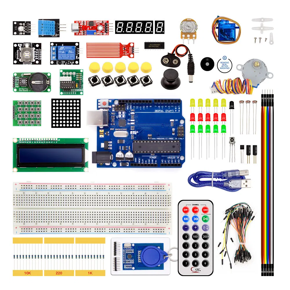 RFID Upgraded Version Starter Kit Children′ S Stem Creative Scientific Electronics Programming Learning Educational Smart Robot Toys for Arduino