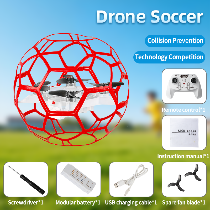 Programmable RC Quadcopter Football Drone STEM Coding Flight for Kids Educational Learning and Technology Training