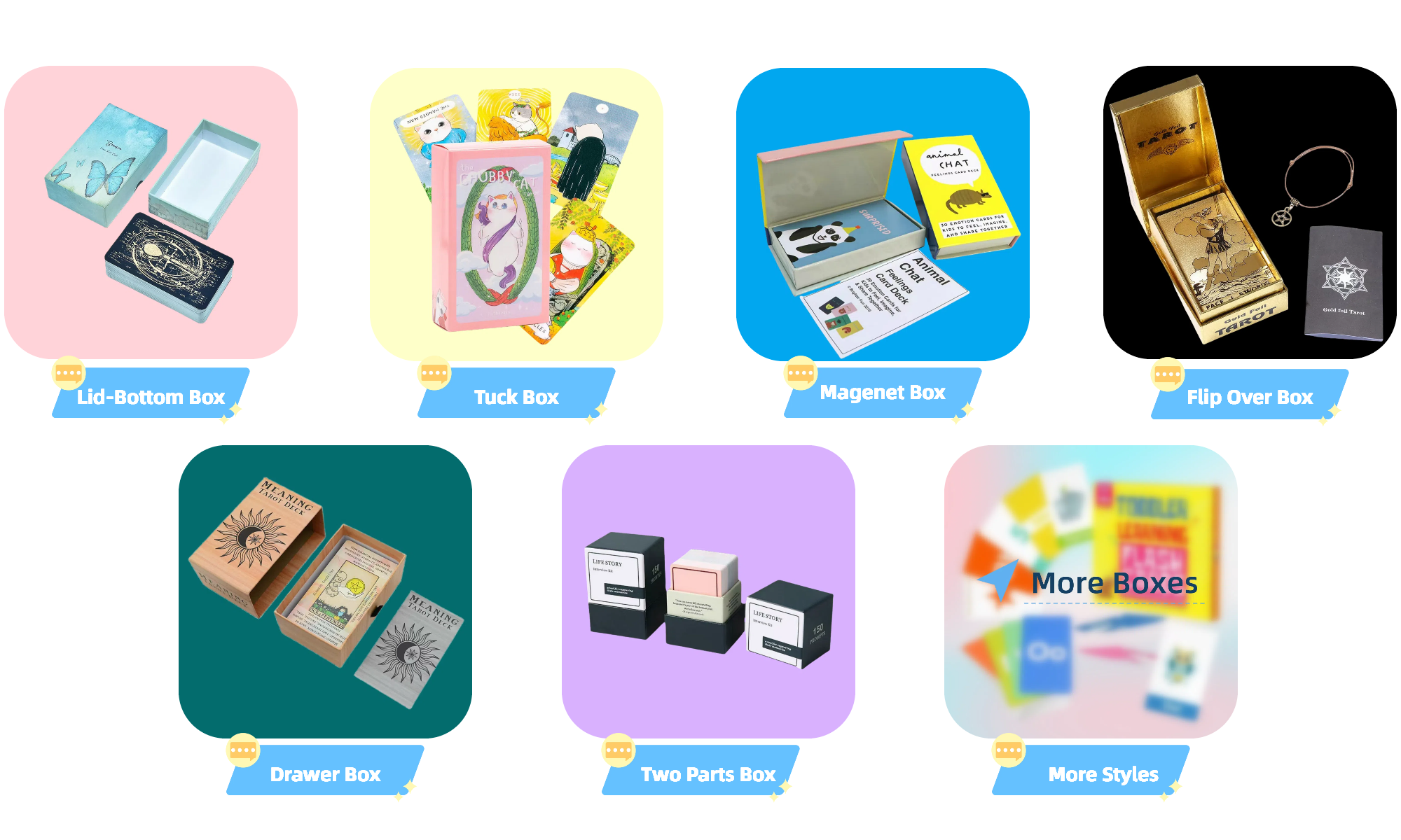 Card Styles Selection