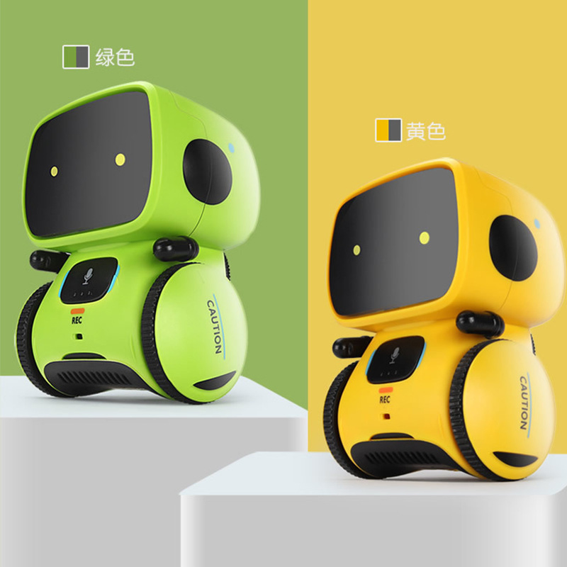 Cross-Border Intelligent Robot Early Learning Interactive Puzzle Children Multifunctional Toy