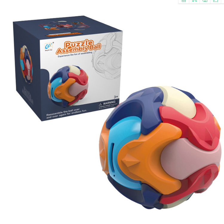3D Assembly Insert Building Blocks Piggy Bank, Kids Educational DIY Disassemble Saving Coin Bank Toy
