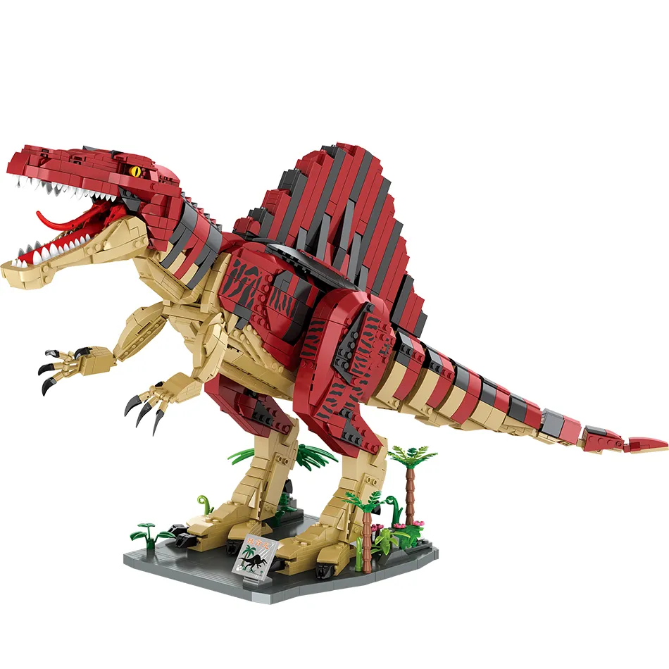 Stem Spinosaurus Dinosaur Educational Toys for Kids Compatible Toy Factory