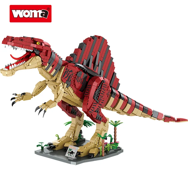 Stem Spinosaurus Dinosaur Educational Toys for Kids Compatible Toy Factory