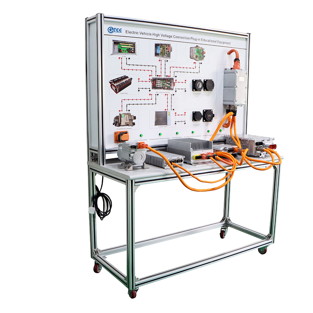 Electric Vehicle High Voltage Connection Plug-in Education Equipment Automotive Training Board EV Trainer