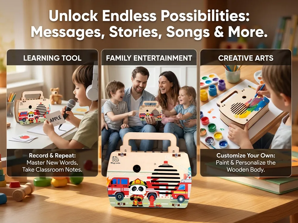 Build Your Own Wooden Recorder Science Learning Interactive Toy