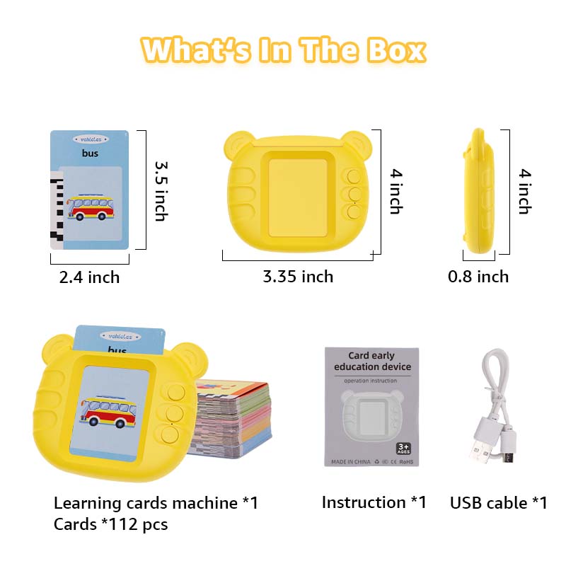 Mulit-language Talking Flash Cards For Toddlers Flash Card Machine Talking Flash Cards Manufacturer