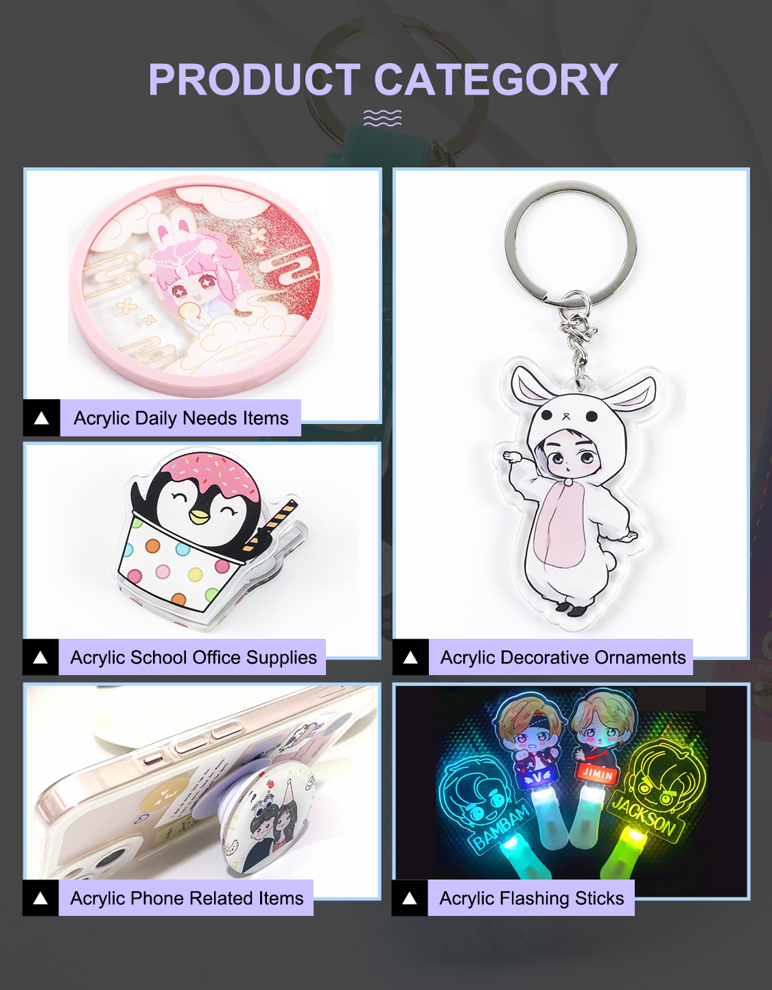 Acrylic Puzzle Products