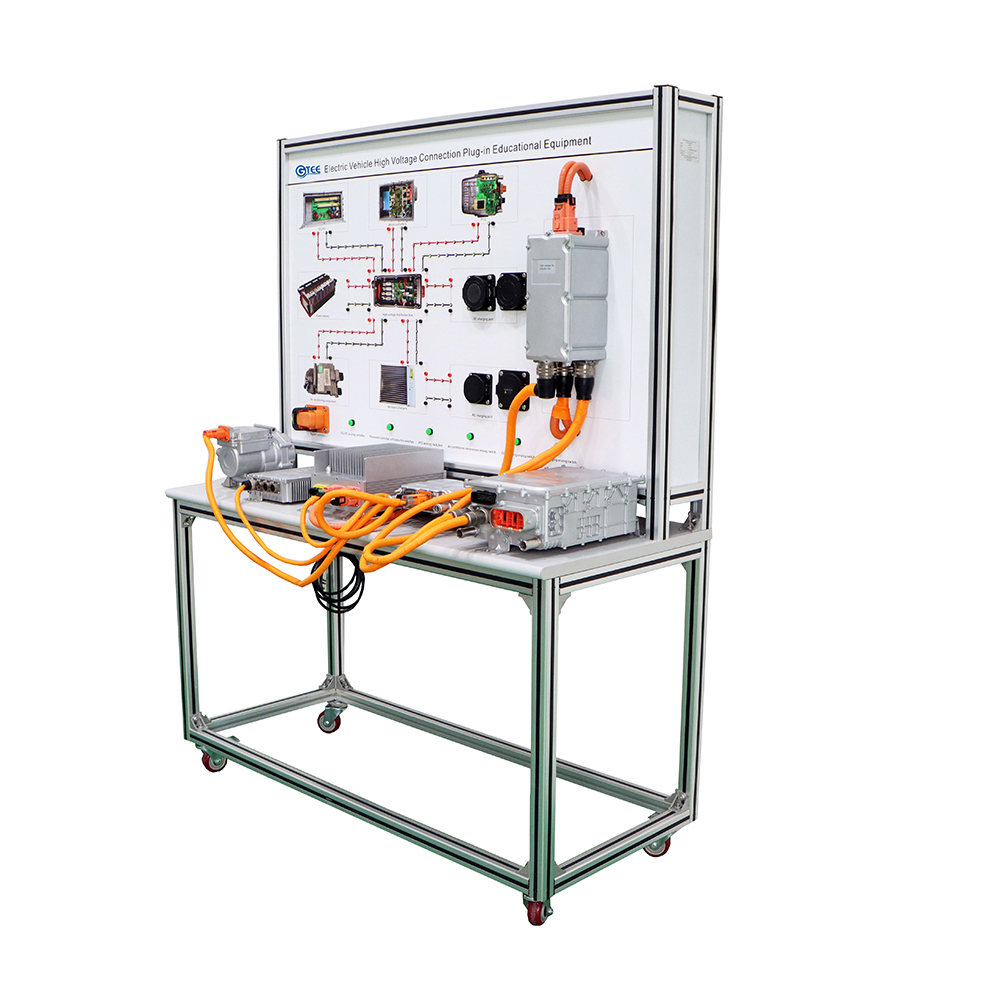 Electric Vehicle High Voltage Connection Plug-in Education Equipment Automotive Training Board EV Trainer