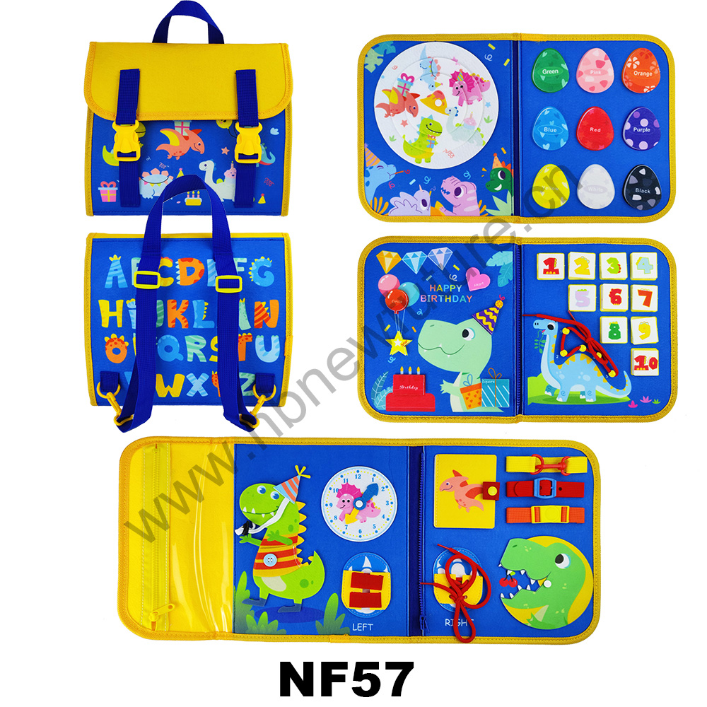 Dinosaur Busy board Backpack