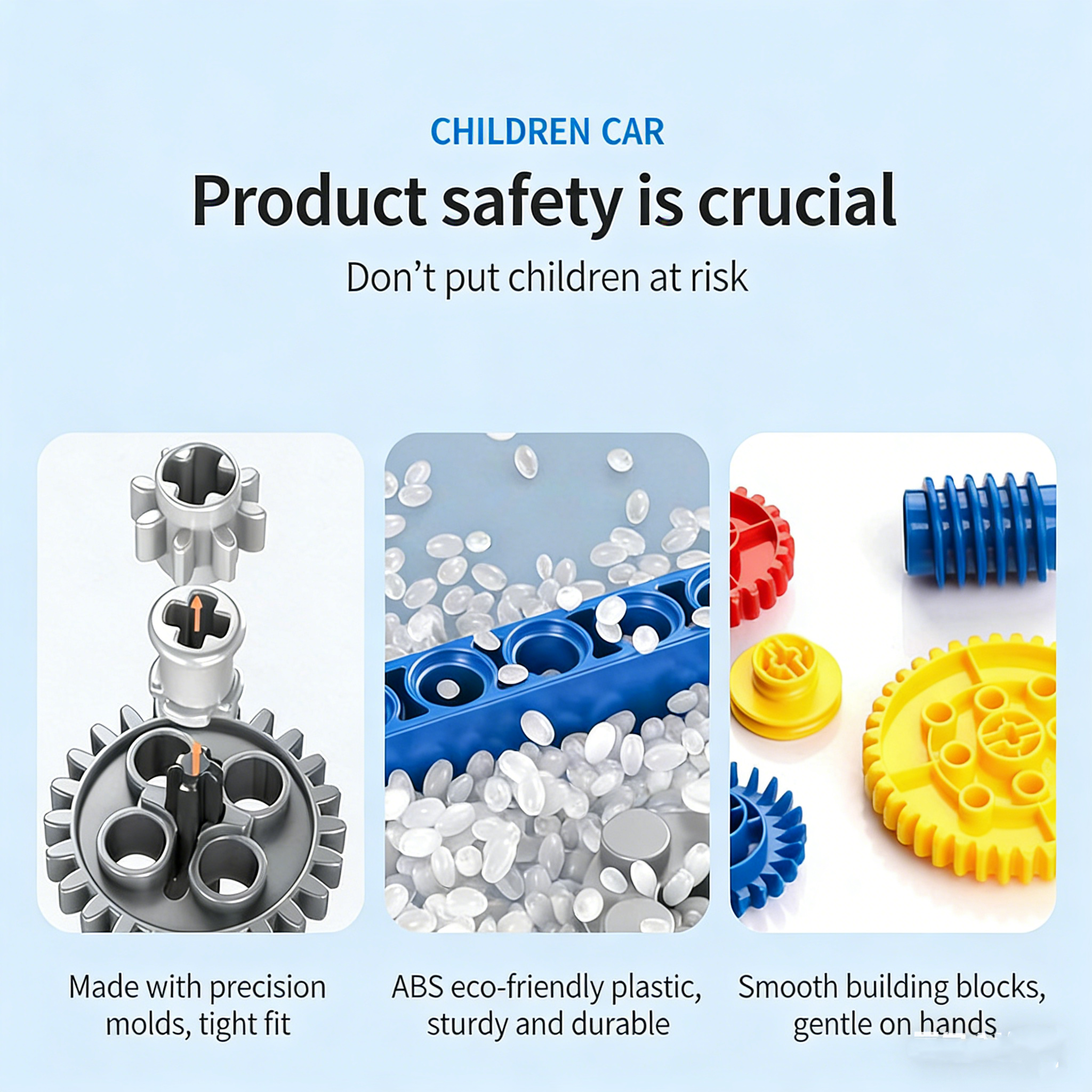 STEM Educational Plastic Building Blocks DIY Creative Gear Mechanics Coding Robot Toy Set for Children Gift
