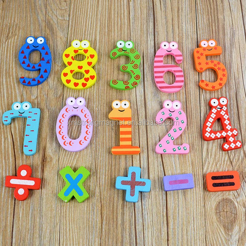 Foam Magnetic Numbers Symbols