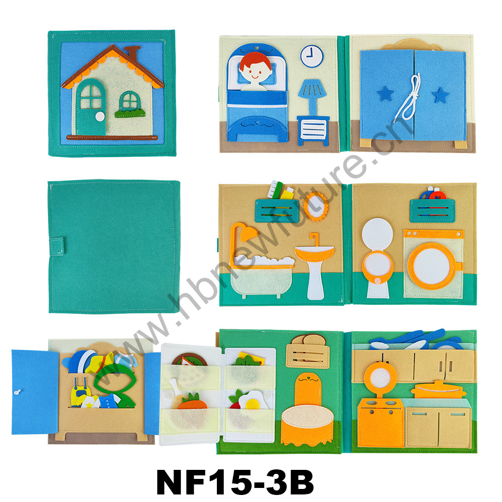 Blue House Book for Boy