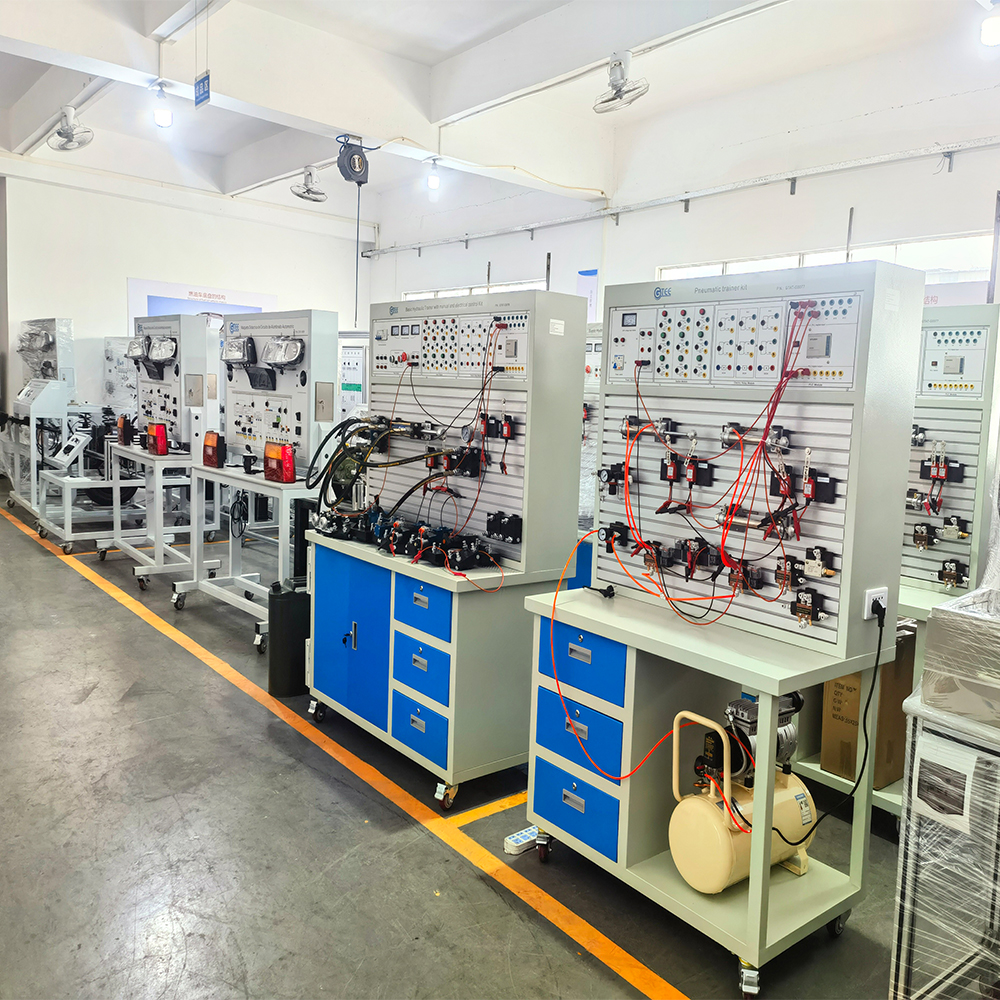Electric Vehicle High Voltage Connection Plug-in Education Equipment Automotive Training Board EV Trainer