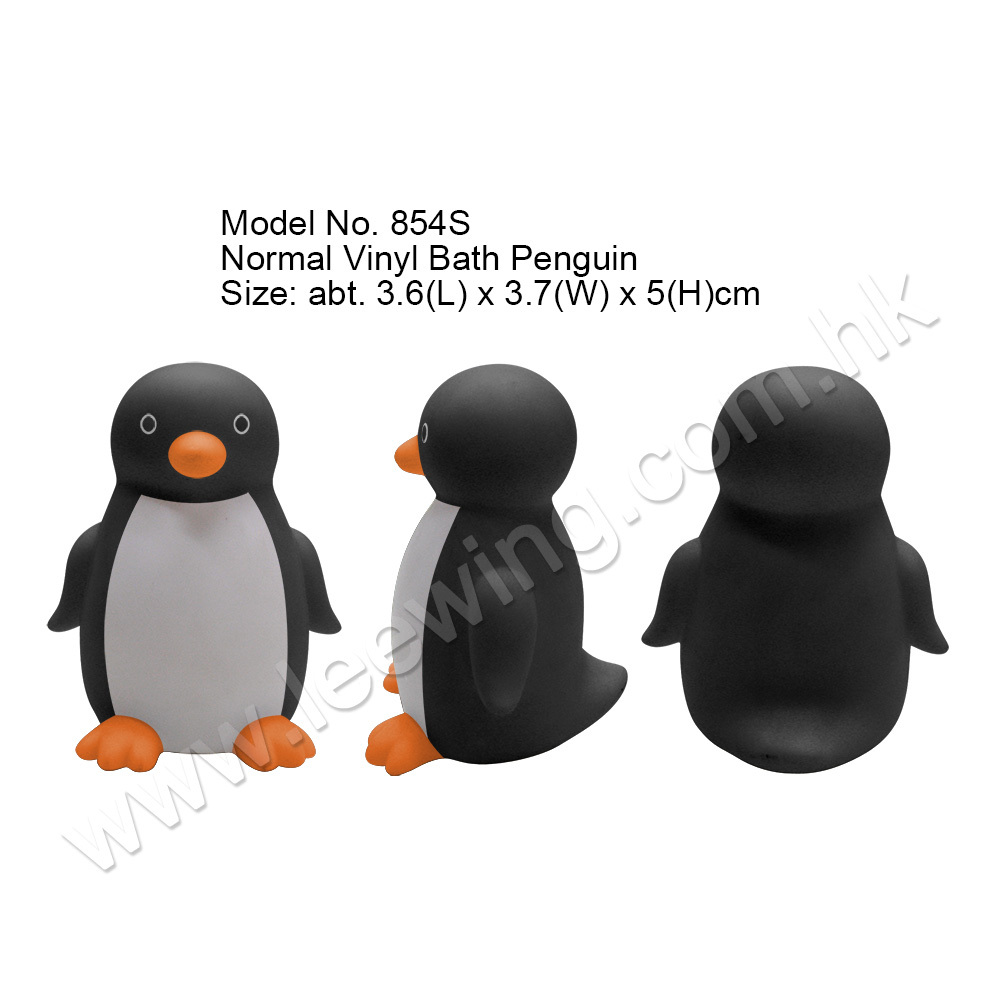Squeaky Penguin Soft Toy Mini Animal Waterproof Shower Toy