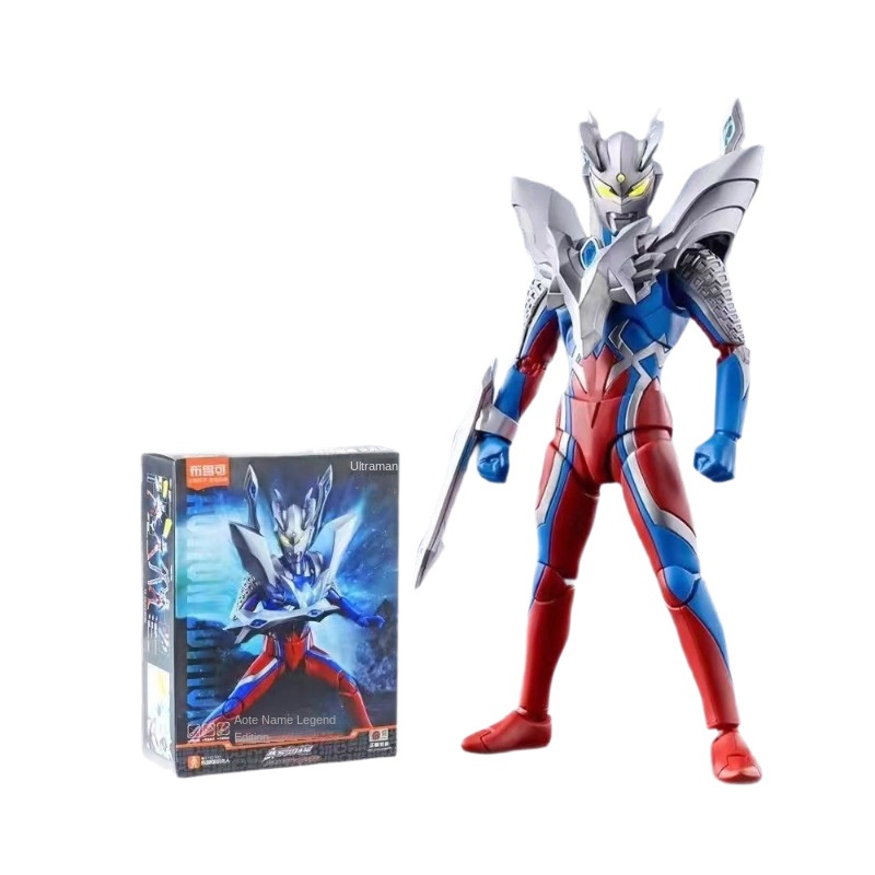 Bruco Hand-held Building Blocks Frozen Altman Transform Robot Theme 1:36 Scale Shining Edition Blind Box New Plastic