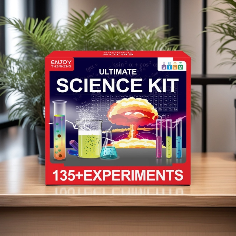 My First Science Physics Experiment Kit Ultimate Science Kit for Kids Ages 4+ Birthday Gift STEM Learning &amp; Educational Toys