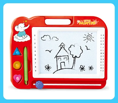 Magnetic Drawing Board Detail
