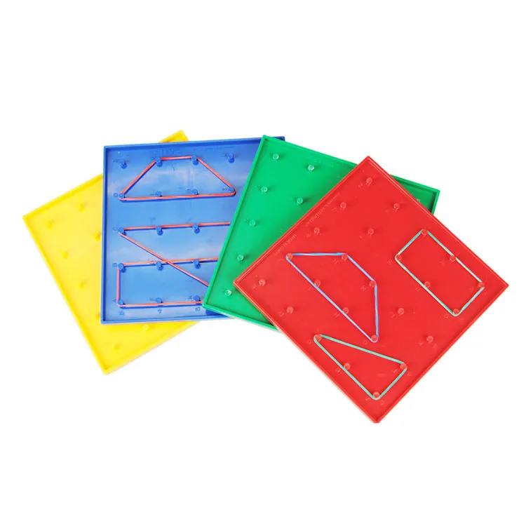 100 Hole Pegs Pegboard and Peg Board Child Montessori Educational Mathematical Geoboard Stem Toy