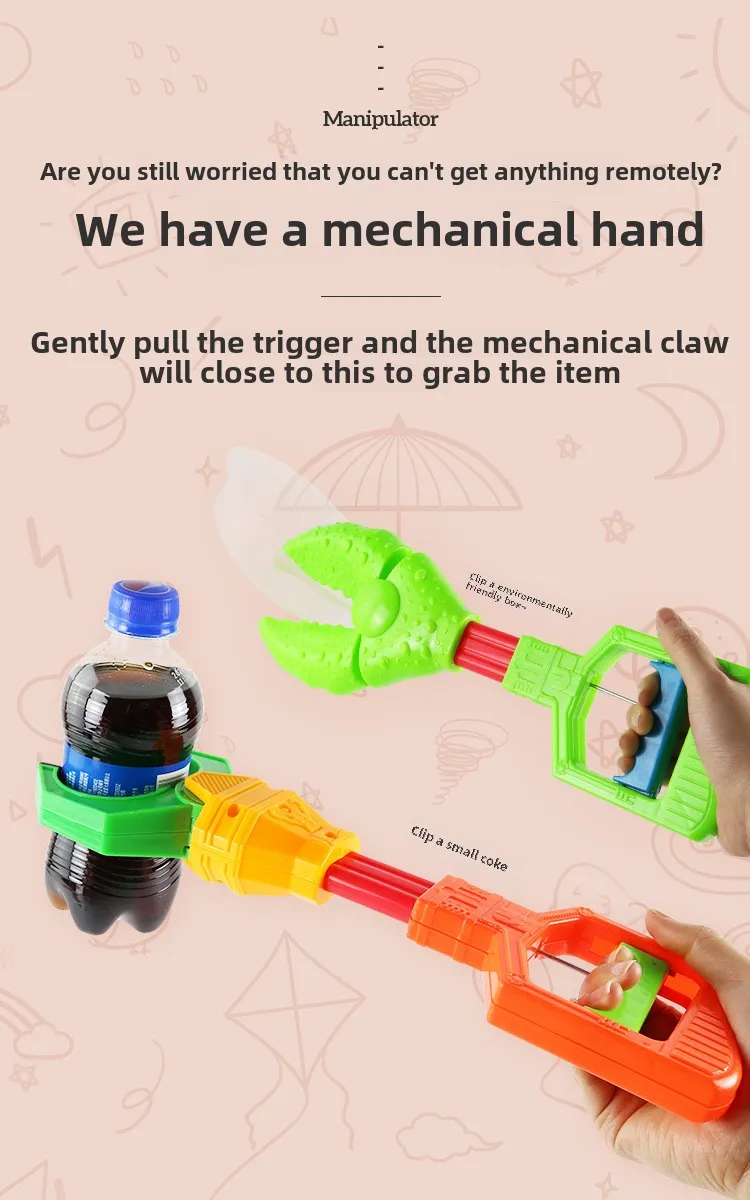 Motorized Grabber Toy Structure