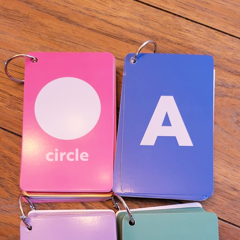 Custom Printed Learning Flash Cards Custom Education Printing Services Flash Card For Kids
