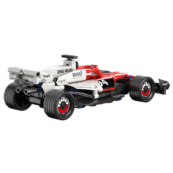 Customized 276pcs 1:18 Educational Toy ABS Material Building Block Game F1 Racing Car (Pull Back) Transportation Theme