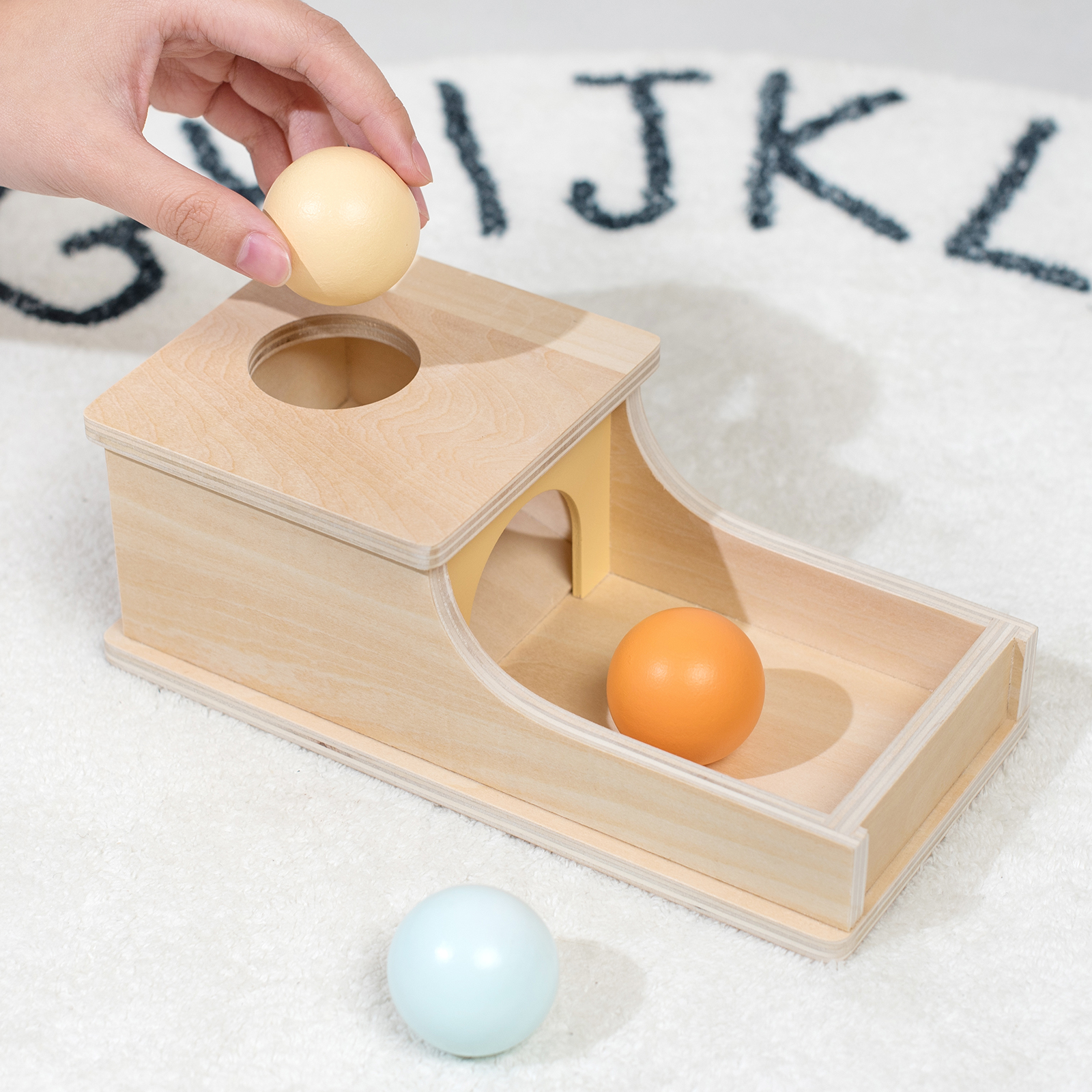 New Montessori Material Wooden Baby Educational 5 Kinds of Montessori Toys for Preschoolers
