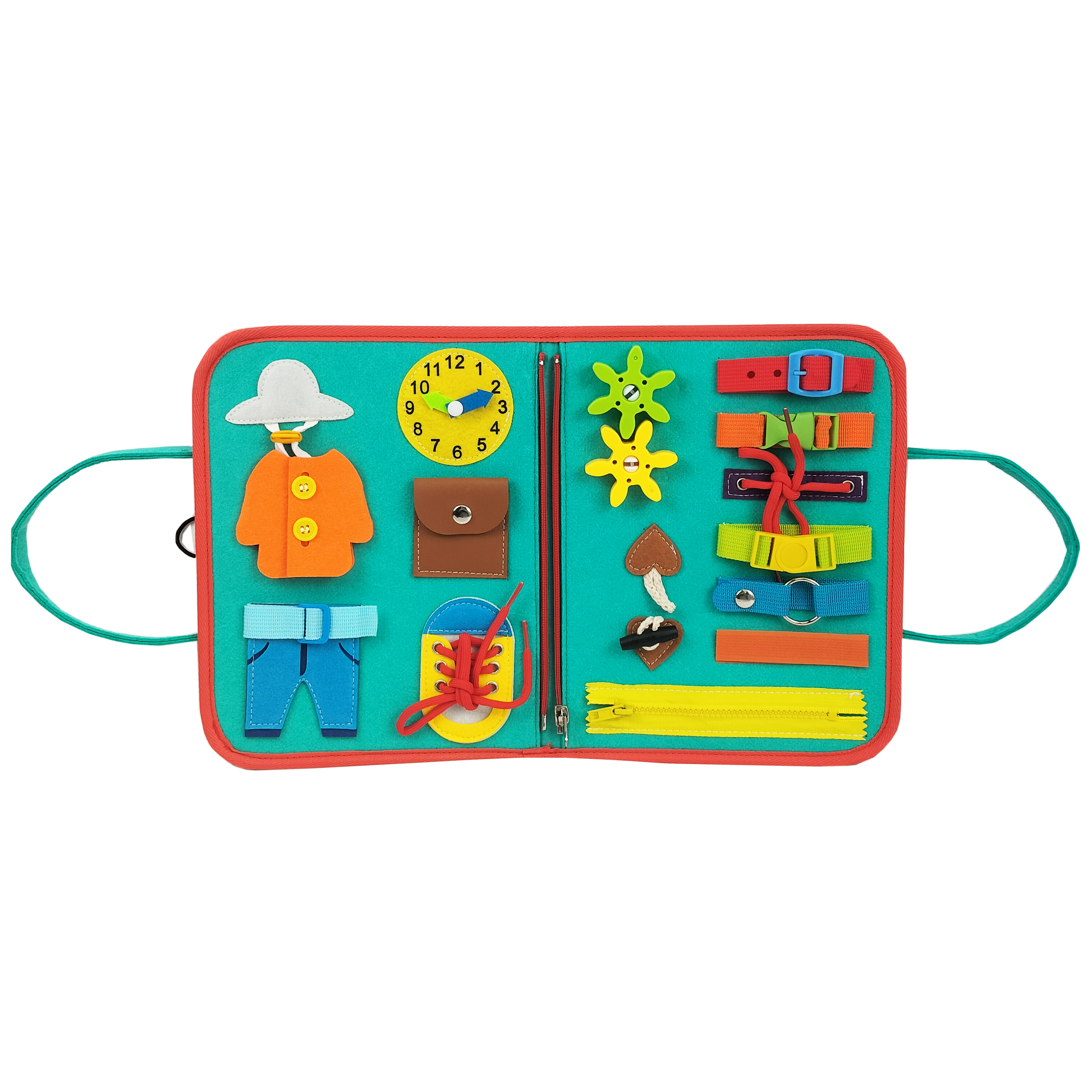 15 pcs busy board for life skills