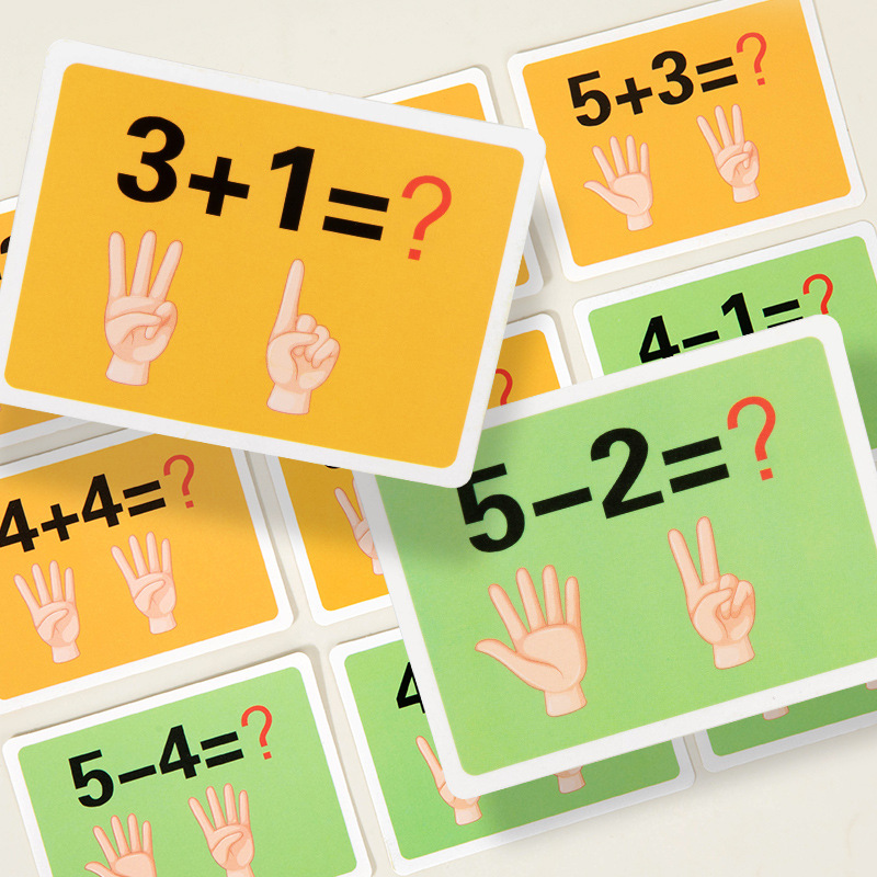 Children's Early Education Digital Teaching Aids Mathematics Enlightenment Finger Counting Toys Educational Toys