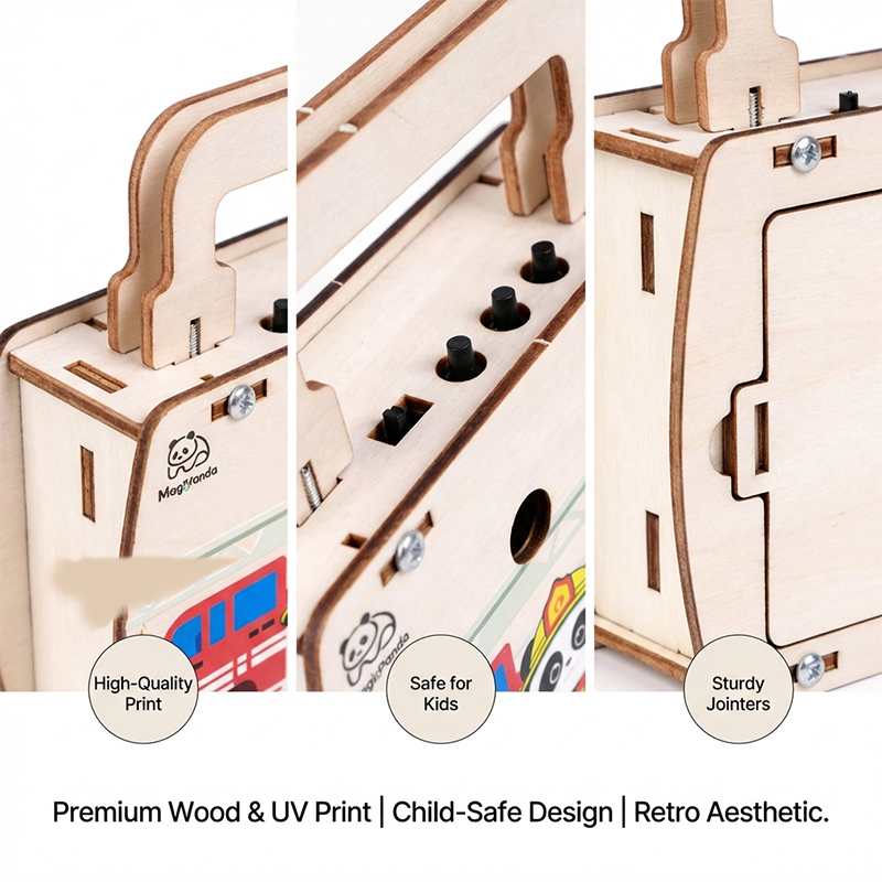Build Your Own Wooden Recorder Science Learning Interactive Toy