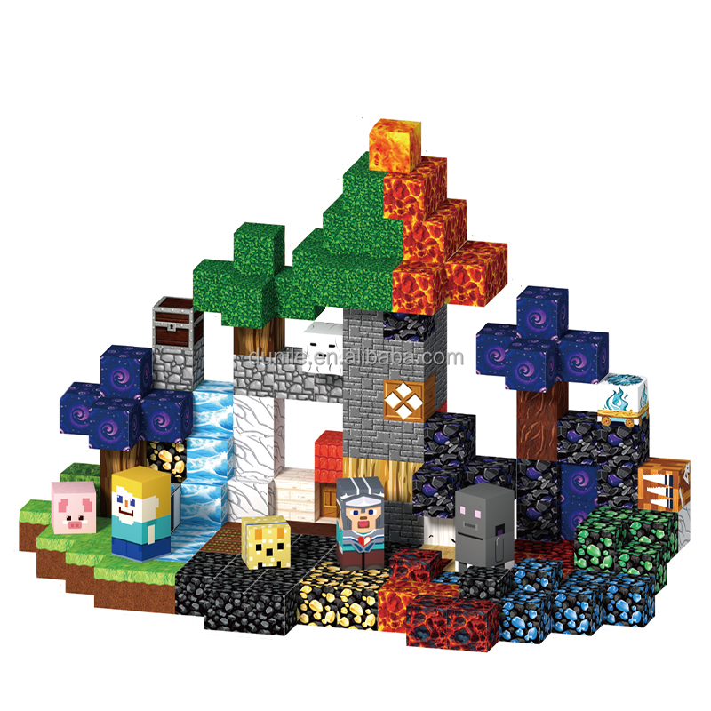 Autism Sensory Learning Magnetic Tiles STEM Educational Building Blocks Therapy Toys Wholesale Manufacturer Safe Certified