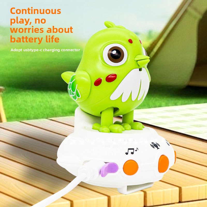 Genuine Talking Parrot Smart Speech-Learning Singing Early Education Plastic Electric Toy Watch Children 4-6 Years Unisex Color