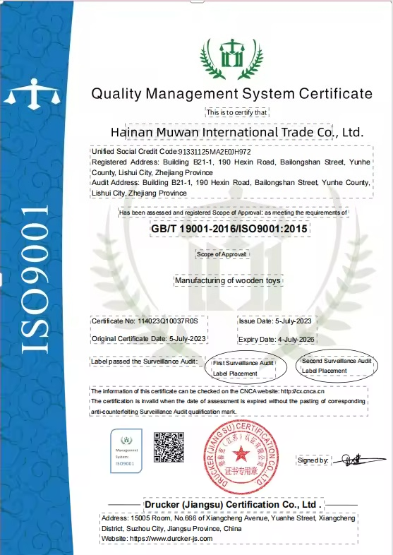 ISO9001 Certificate