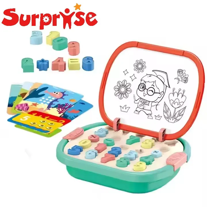 Kids Multifunctional Learning Tablet Toys Educational Drawing Board Play Puzzle Game Toy Details 1