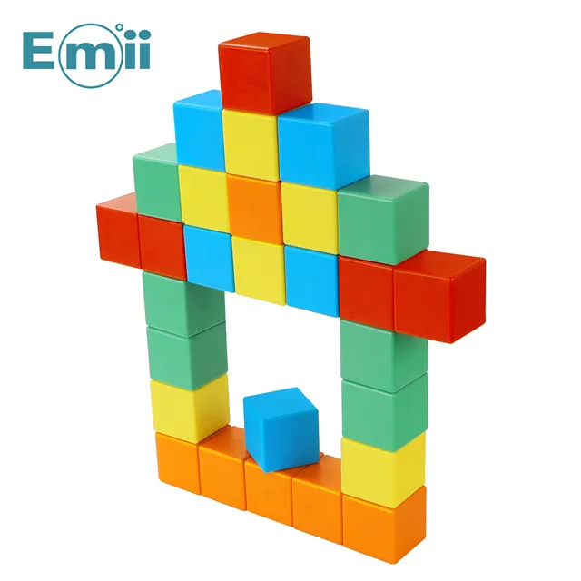 Stem Educational Toys Magnetic Building Blocks Amazon Hot-Sale Magnetic Cubes for Kids