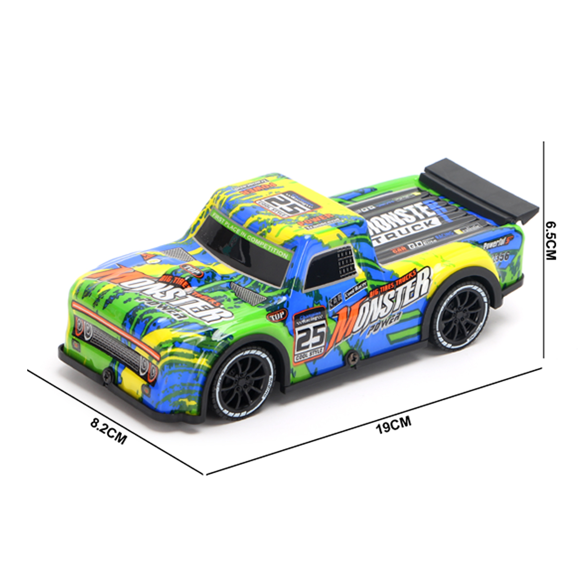 1:22 Scale Light &amp; Music Inertial Car Plastic Toy With ICV Control 4 AG13 Batteries Included Playing Gift For Kids