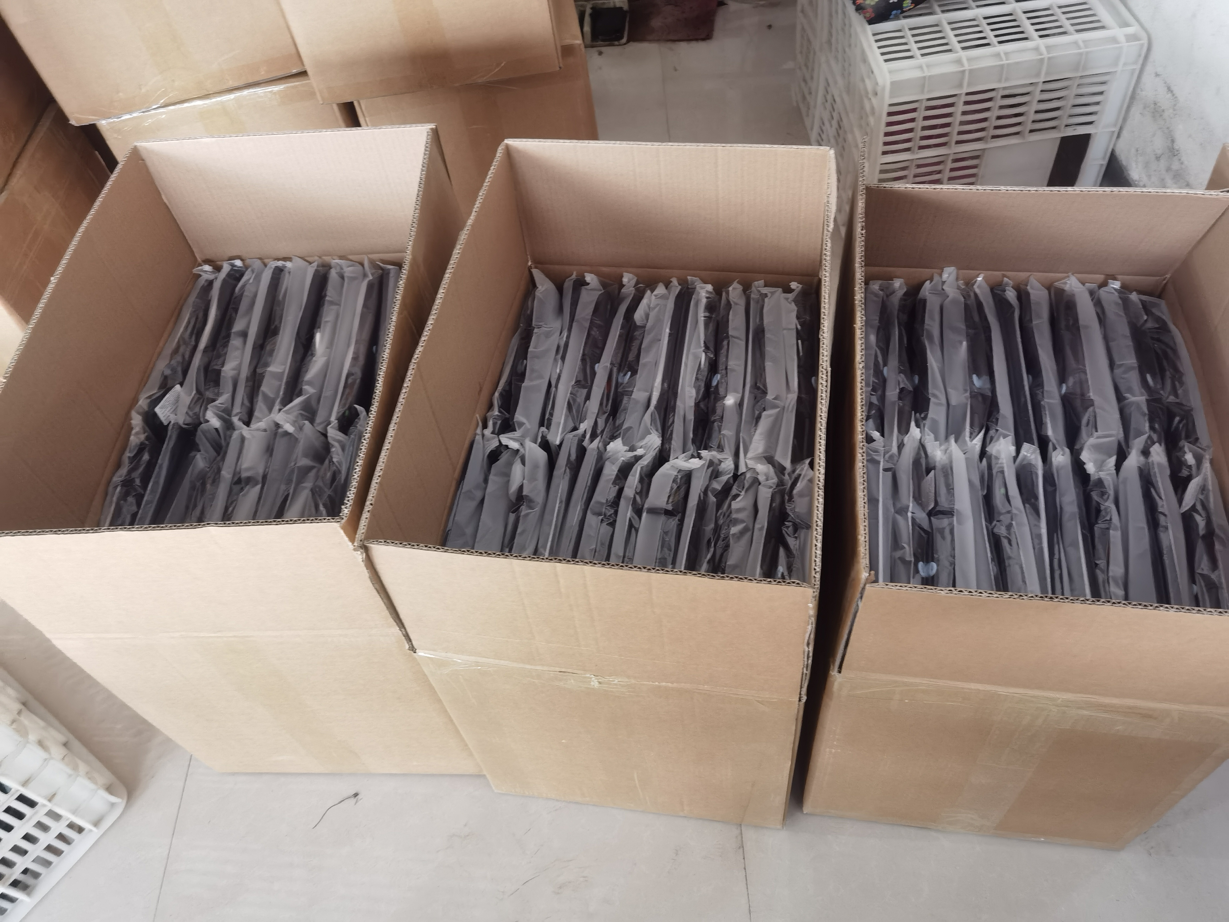 Factory storage packaging