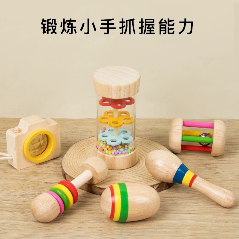 Montessori Wooden Baby Toy Set Sensory Learning Toys for Toddlers