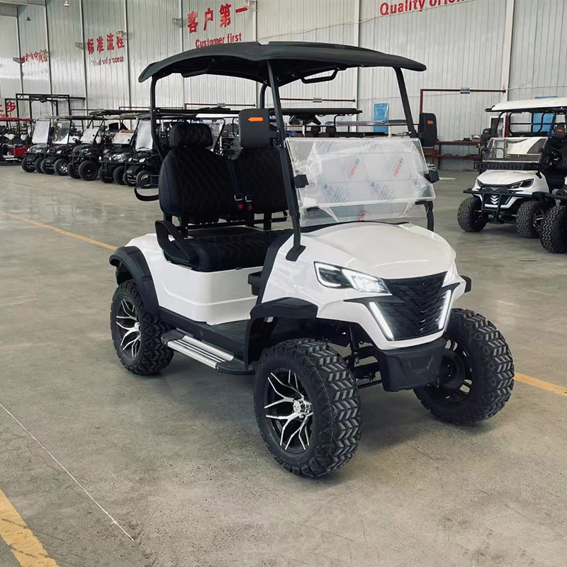 2024 Street Legal Hot Selling Golf Carts Gas Powered Gasoline Golf Cart Wheels and Tires Customizable Buggy Carts