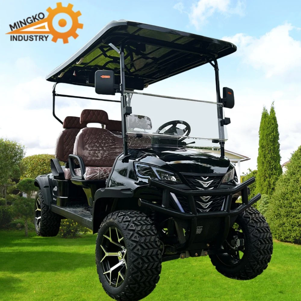 60/72V Lithium Battery Electric Golf Cart Buggy CE Approved with Folding Windshield