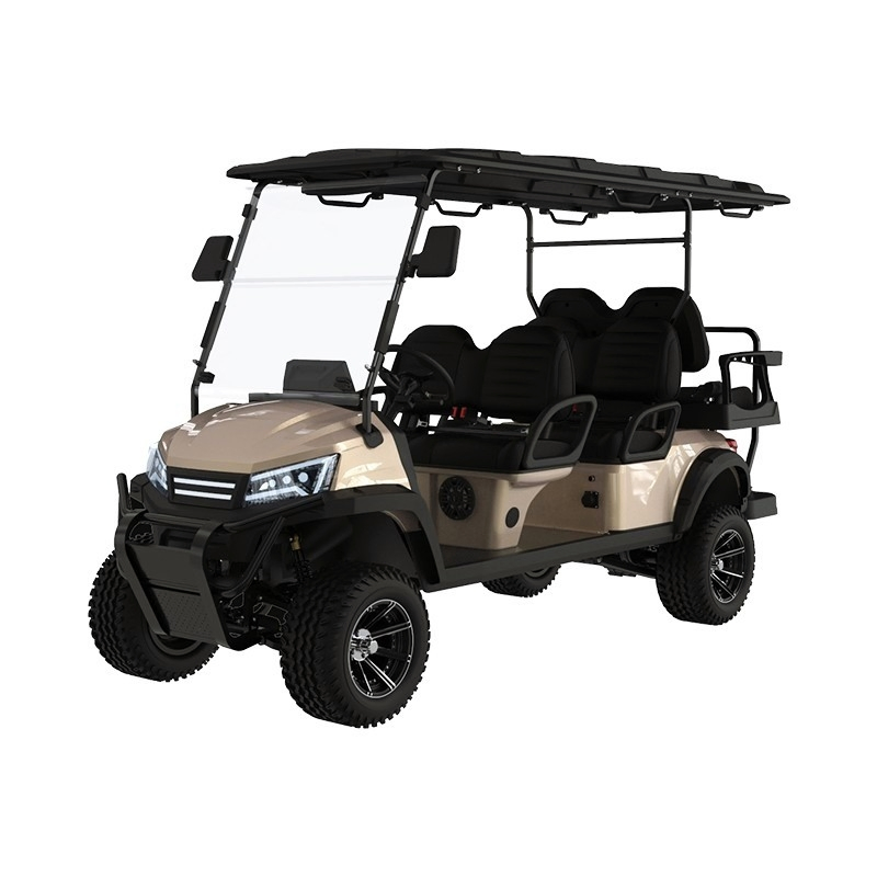 72V 5kw Lsv 4+2 Seat Street Legal Electric Golf Cart