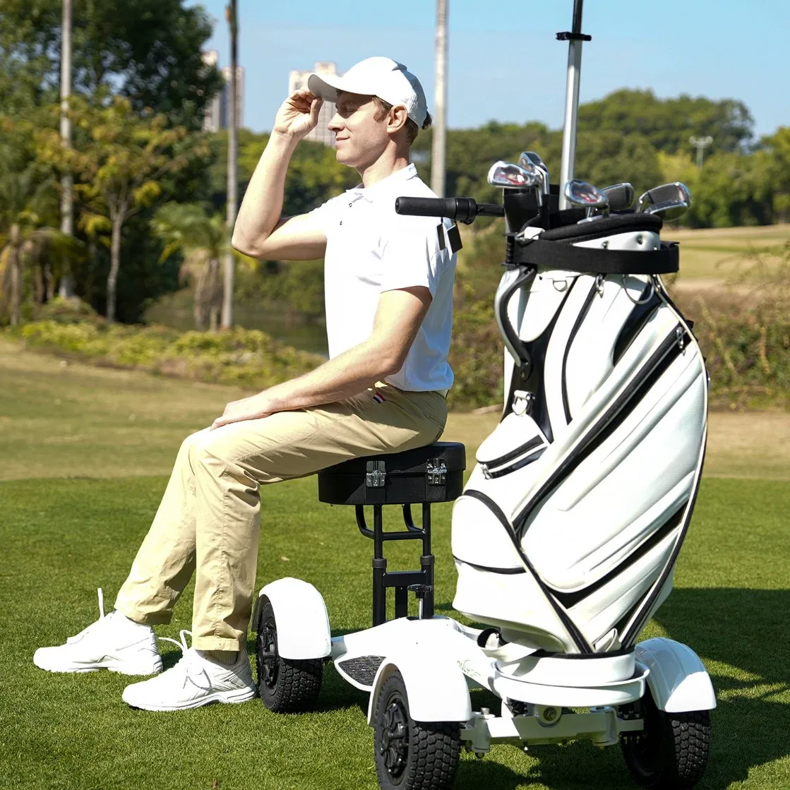 New Popular Superior Comfortable Foldable Four Wheeled Electric Golf Cart