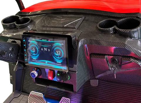 Electric Sightseeing Golf Cart