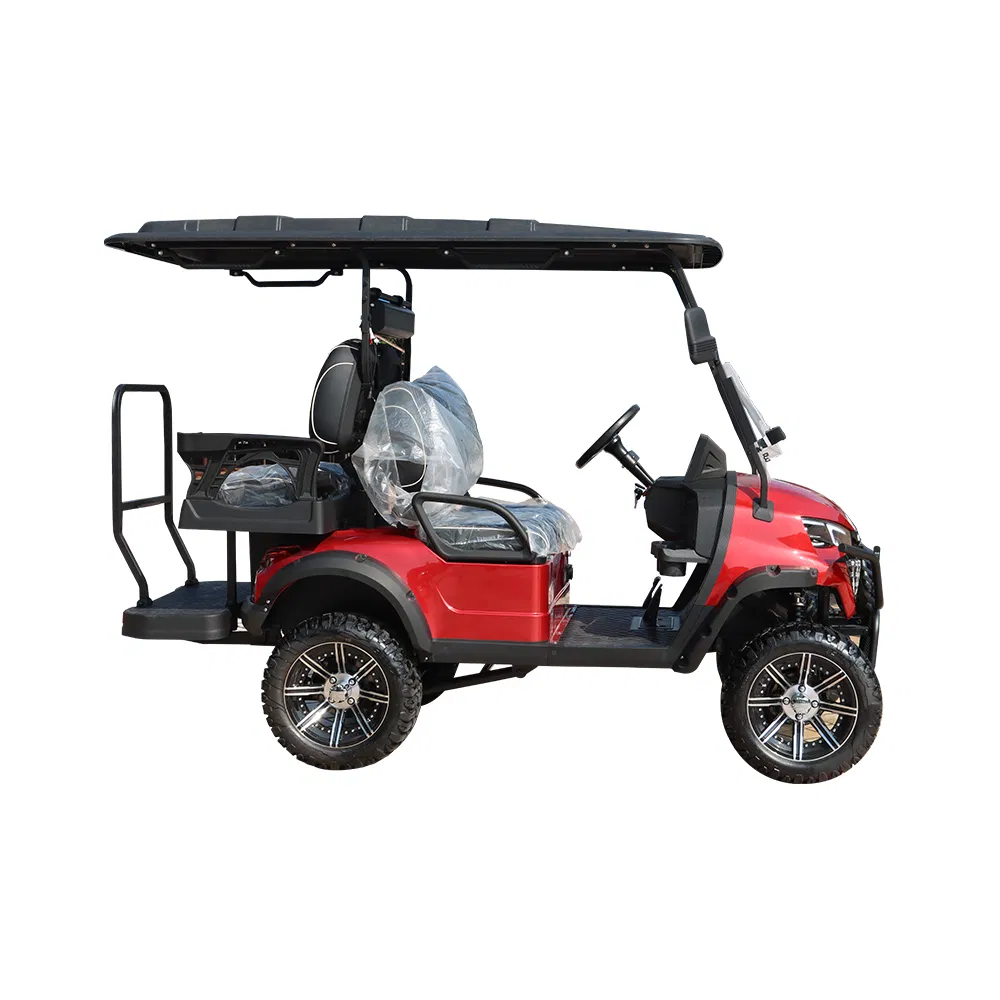 Electric Sightseeing Bus 6 Seater Battery Operated Golf Cart