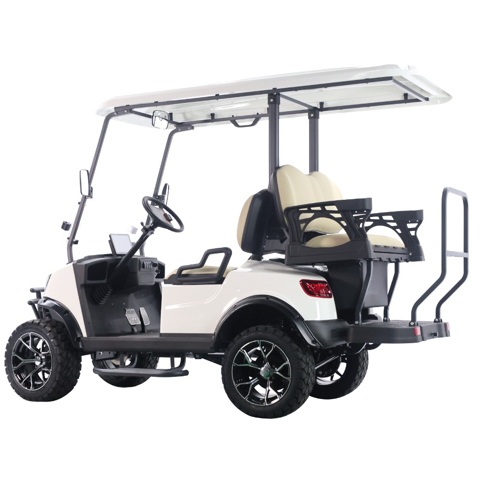 Marshell Golf Buggy High-Quality Hunting 4 Seater Lithium Battery Powered Golf Cart CE (DH-M2+2)