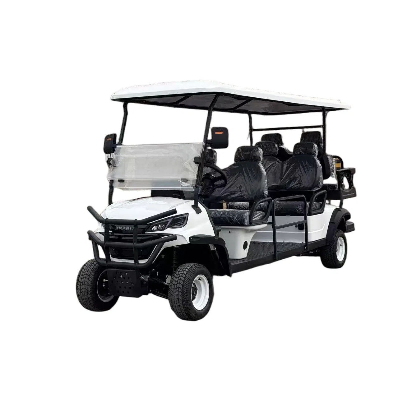 Heavy-Duty 6-Person Electric Golf Cart with Long Battery Life