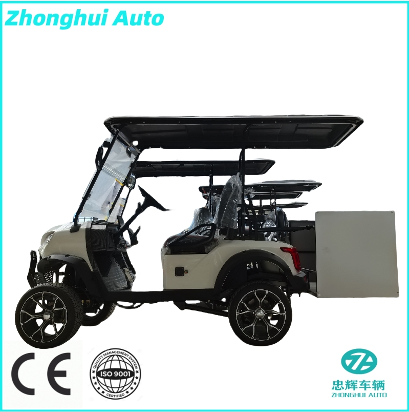 Custom 4+Cargo off Road Lifted Luxury Gas/Petrol/Gasoline Hunting Buggy Compact Golf Cart