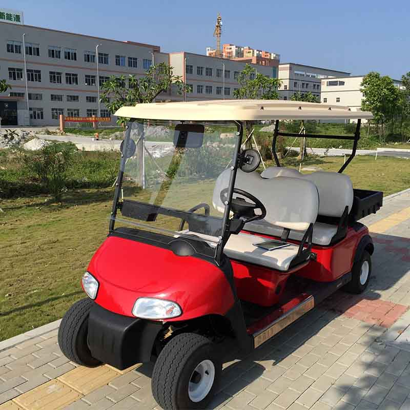 Hot Sale 48/72V Lithium Battery Solar Panels Powered 6 Seater Golf Trolley off Road Battery Operated Golf Cart