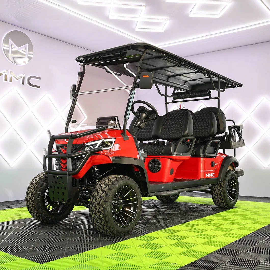 Off-Road Hunting Golf Cart Rear View